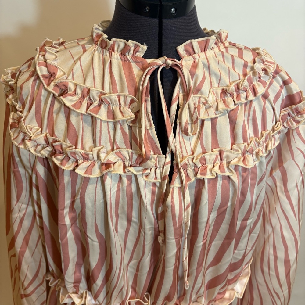 Eloquii Ruffled Dress - Picture 2 of 6